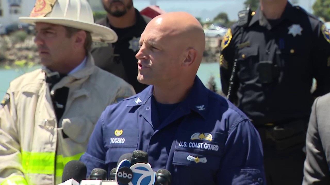 Fishermen credited in saving lives after boat sinks in San Francisco Bay 