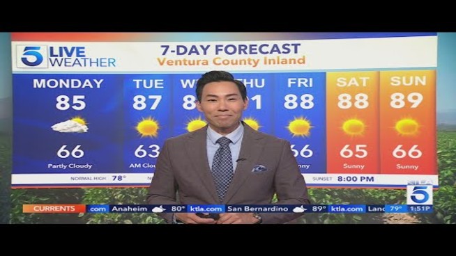 Heatwave Headed for Southern California Could be the Hottest of the Year