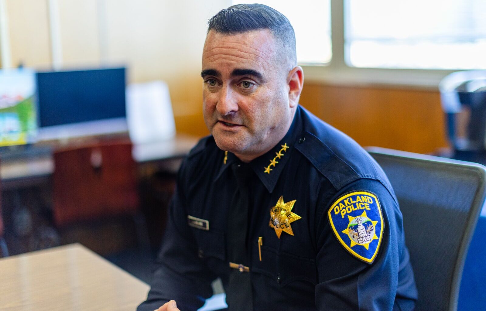 Oakland's new police chief is a living example of the agency's transformation
