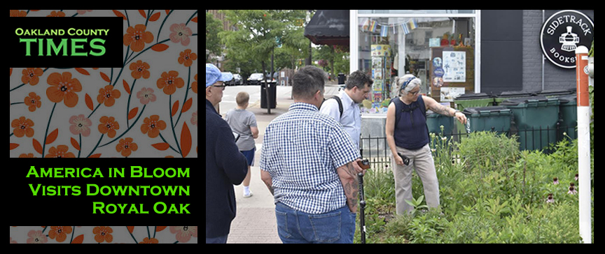 America in Bloom Visits Downtown Royal Oak