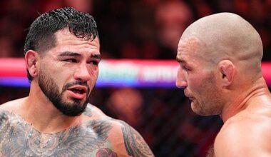 Anthony Hernandez trains with Sean Strickland ahead of UFC Sacramento