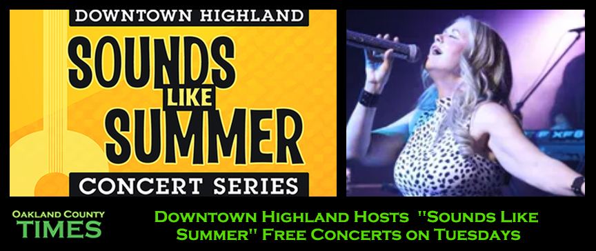 Downtown Highland Hosts "Sounds Like Summer" Free Concerts on Tuesdays