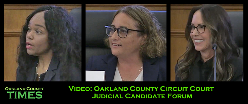 Video: Oakland County Circuit Court Judicial Candidate Forum