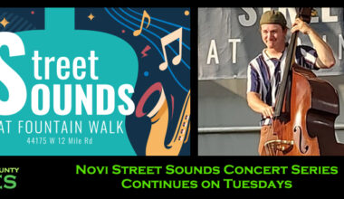 Novi Street Sounds Concert Series Continues on Tuesdays