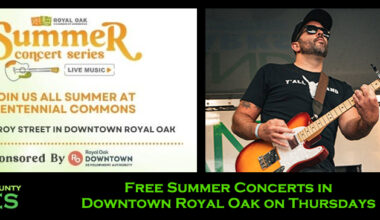 Free Summer Concerts in Downtown Royal Oak on Thursdays