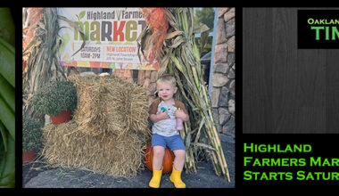 Highland Farmers Market Starts Saturday