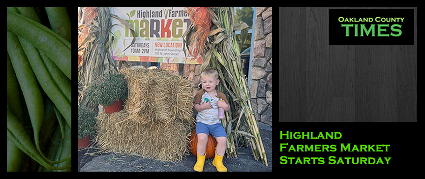 Highland Farmers Market Starts Saturday
