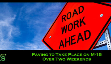 Paving to Take Place on M-15 Over Two Weekends