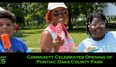 Community Celebrates Opening of Pontiac Oaks County Park