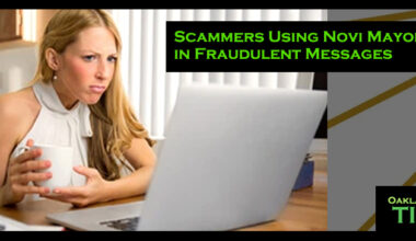 Scammers Using Novi Mayor's Info in Fraudulent Messages