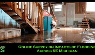Online Survey on Impacts of Flooding Across SE Michigan