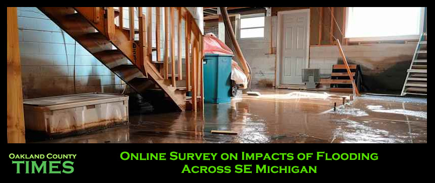 Online Survey on Impacts of Flooding Across SE Michigan