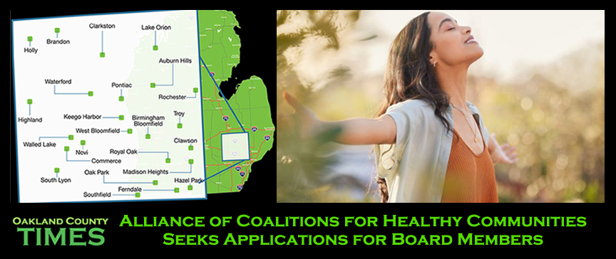 Alliance of Coalitions for Healthy Communities Seeks Applications for Board Members
