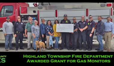 Highland Township Fire Department Awarded Grant for Gas Monitors