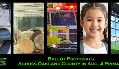 Ballot Proposals Across Oakland County in Aug. 4 Primary