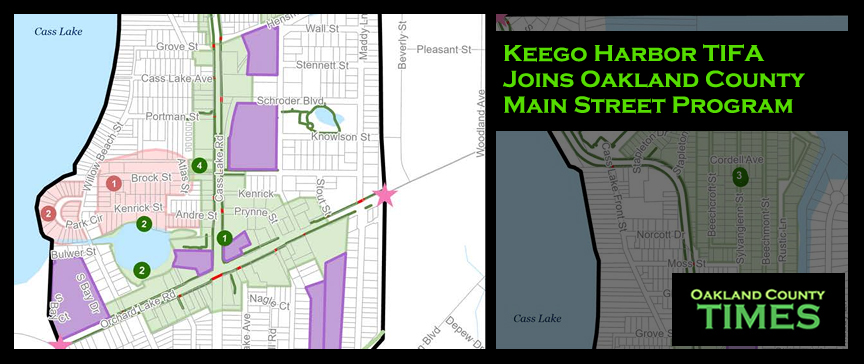 Keego Harbor TIFA Joins Oakland County Main Street Program