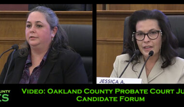 Video: Oakland County Probate Court Judge Candidate Forum
