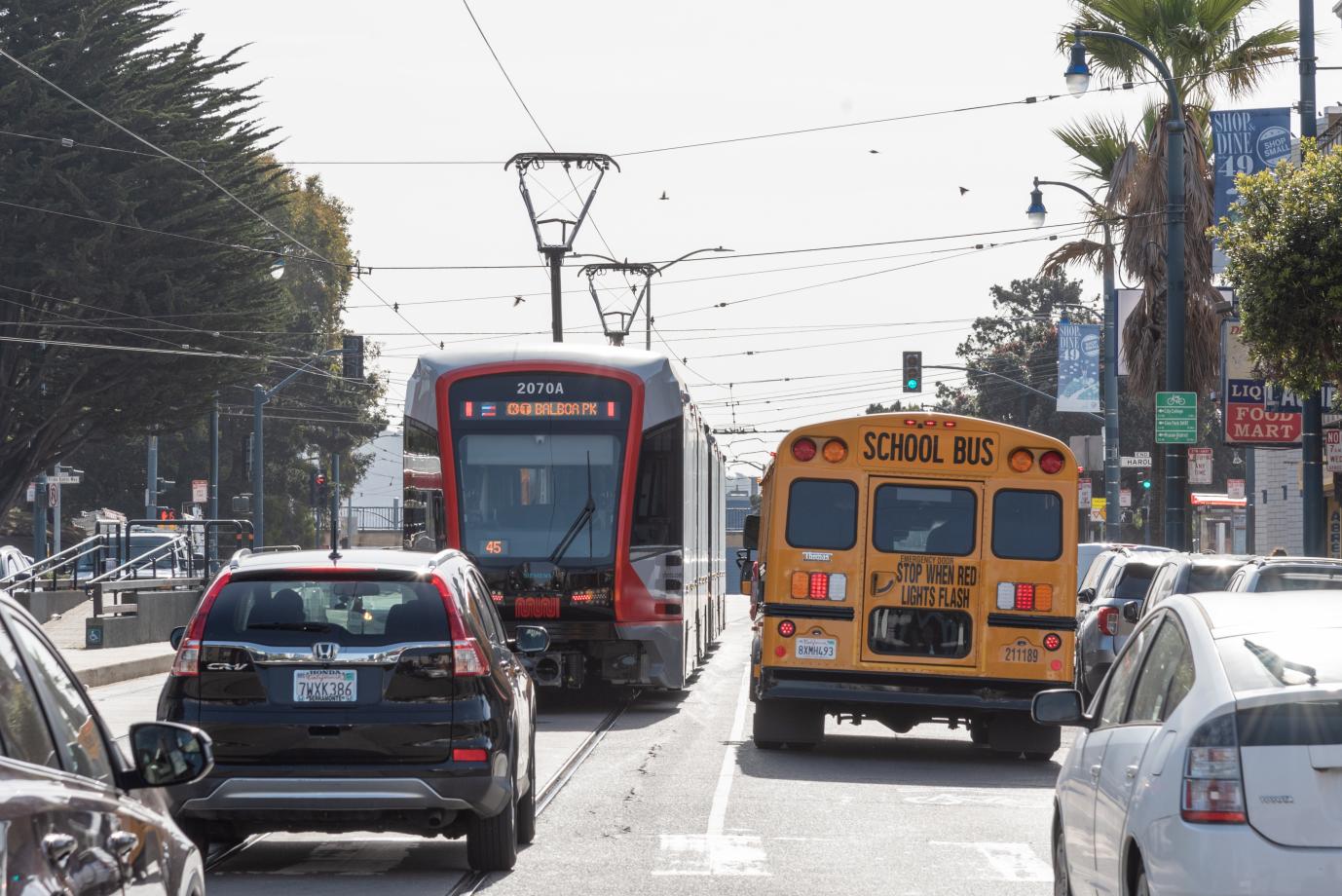 Advocates Organize to Stop Roll Back of Ocean Avenue Transit Lanes