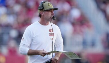 49ers coach Kyle Shanahan injured in vehicle crash, team says
