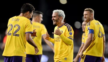 Orlando City's Antoine Griezmann scores in MLS debut