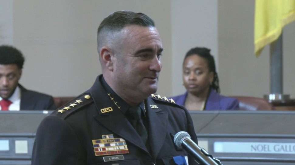 Watch: Oakland Police Chief James Beere speaks during swearing-in – KION Central Coast