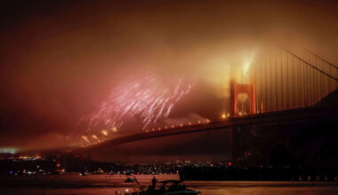 Golden Gate Bridge fireworks turn into foggy bust as traffic, transit snarl San Francisco