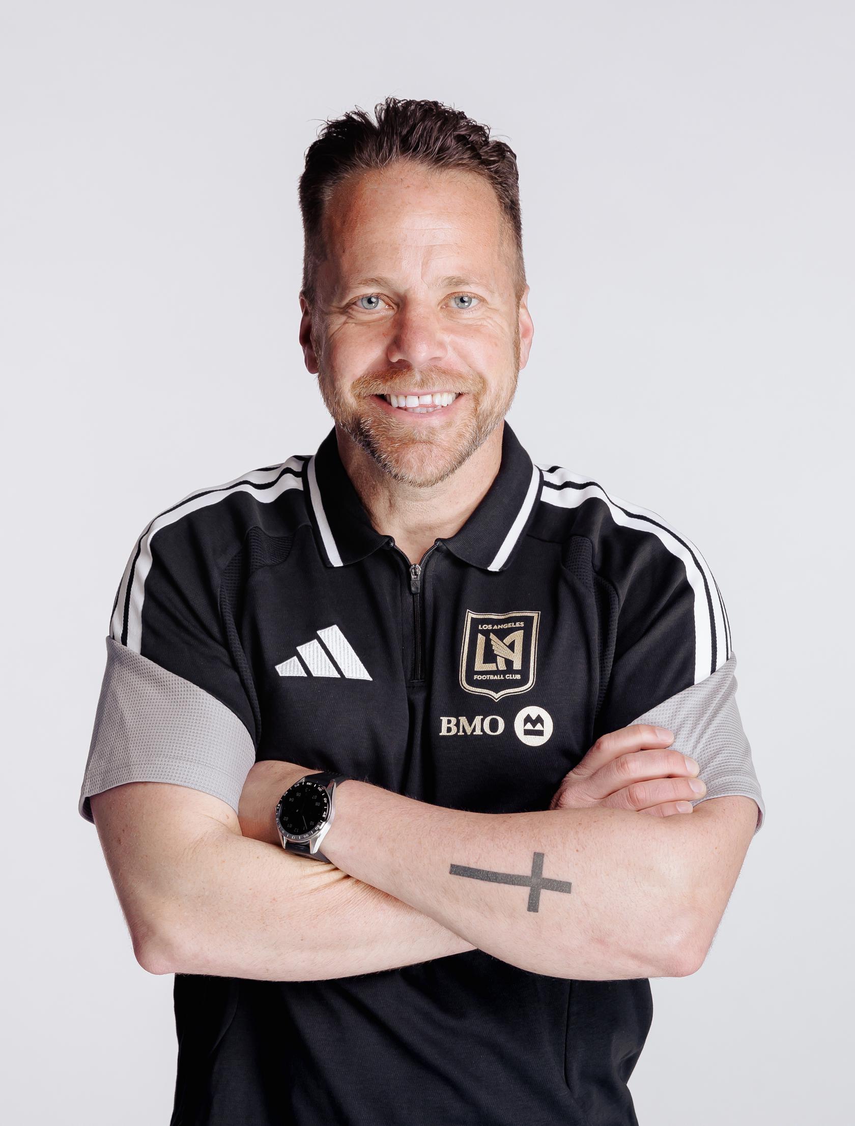 Marc Dos Santos in a LAFC jersey against a white background.