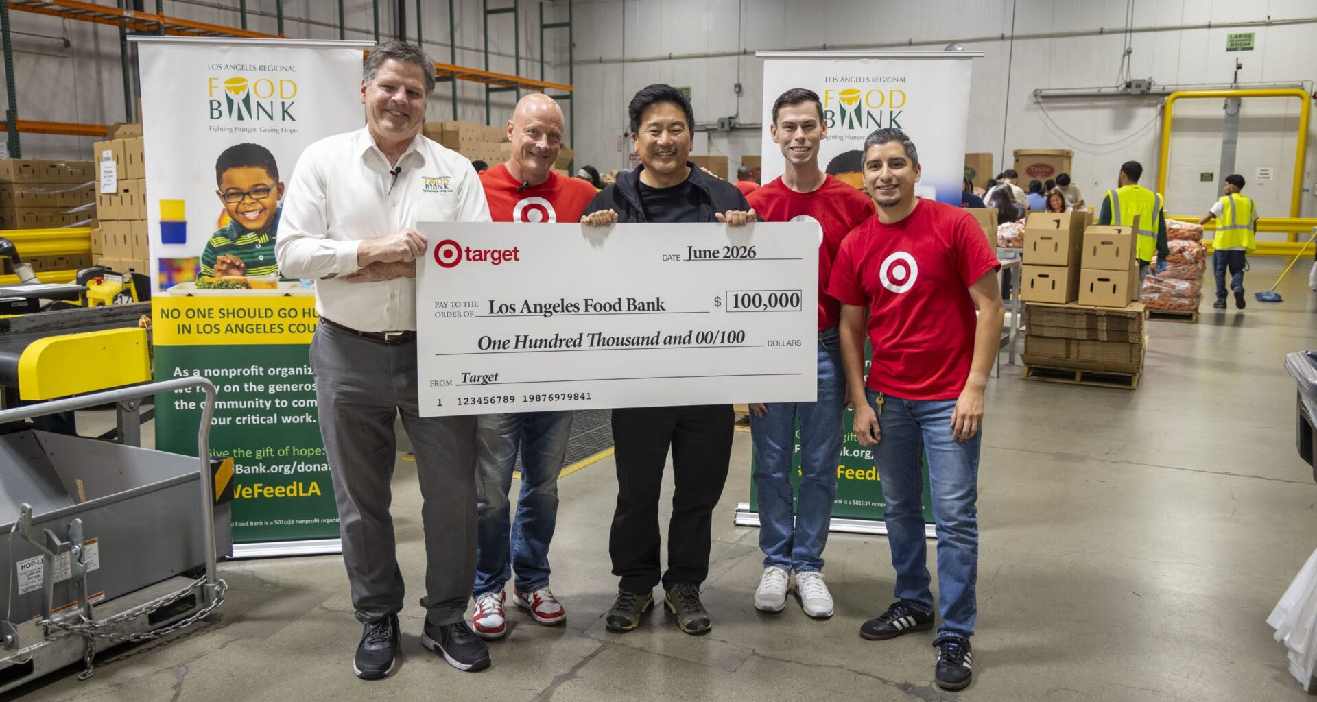 Target’s $100,000 Gift Helps the LA Regional Food Bank Provide Food Assistance in Times of Need