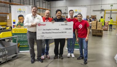 Target’s $100,000 Gift Helps the LA Regional Food Bank Provide Food Assistance in Times of Need