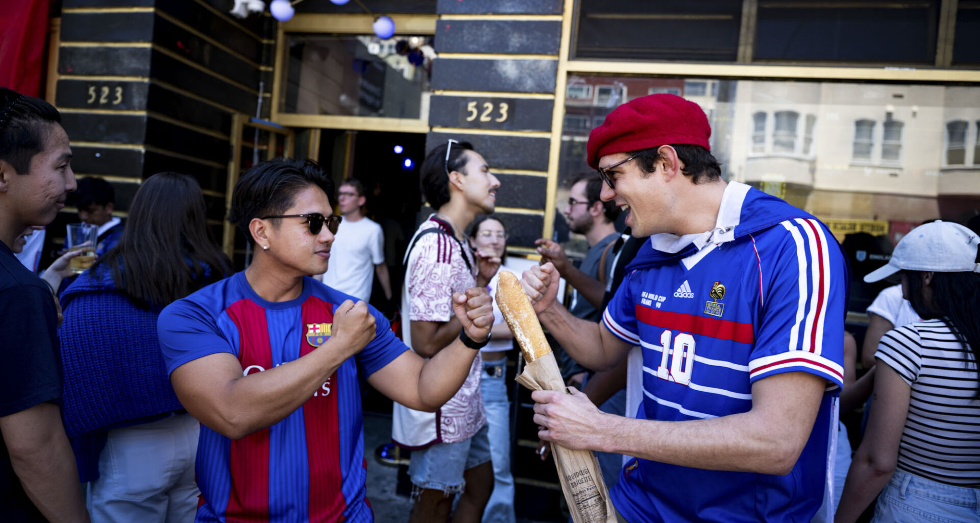 In a 2-0 Victory, Spain Defeats France During SF Bastille Day Celebrations