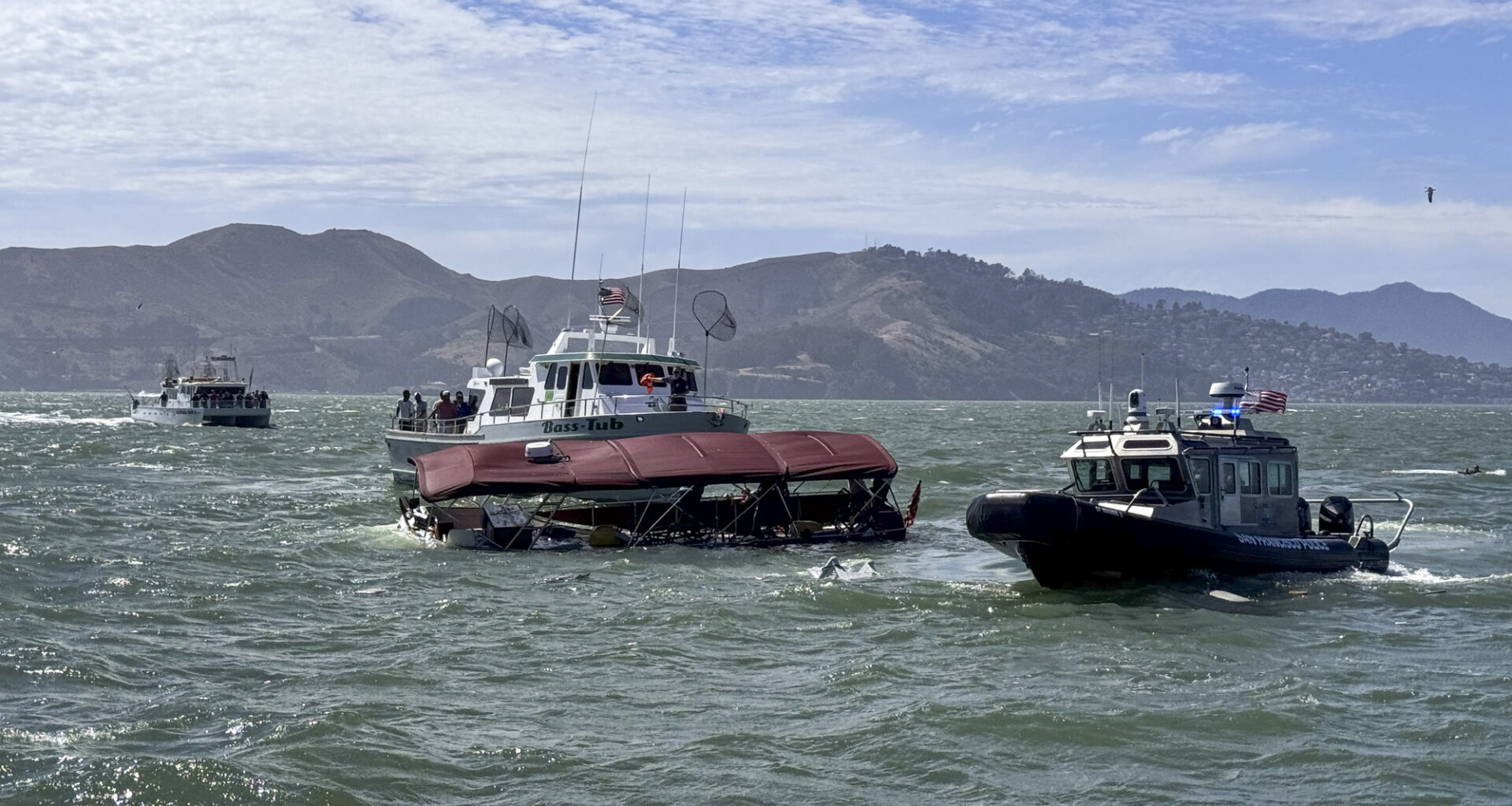 San Francisco Police Searching for Sunken Vessel
