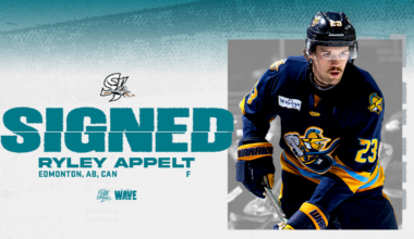 San Jose Barracuda | BARRACUDA SIGN FORWARD RYLEY APPELT