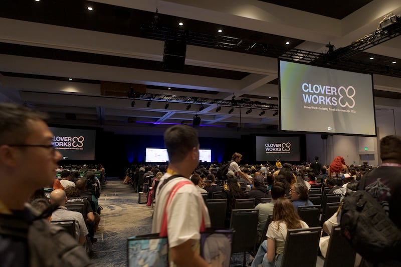 Panel at a convention