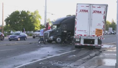 CHP arrests pickup driver for alleged DUI after crash with big rig in Sacramento
