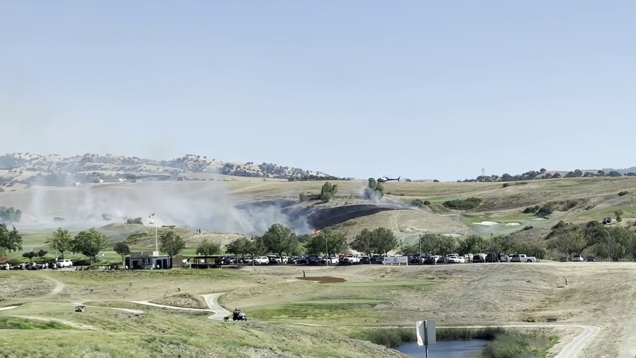 'Mines Fire' in Santa Clara County reaches 132 acres