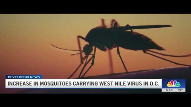 Orange County Seeing Unusually Aggressive Start to West Nile Virus Season