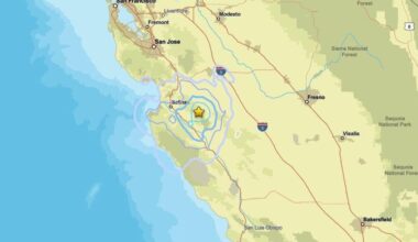 3.5 earthquake shakes portion of California Central Coast
