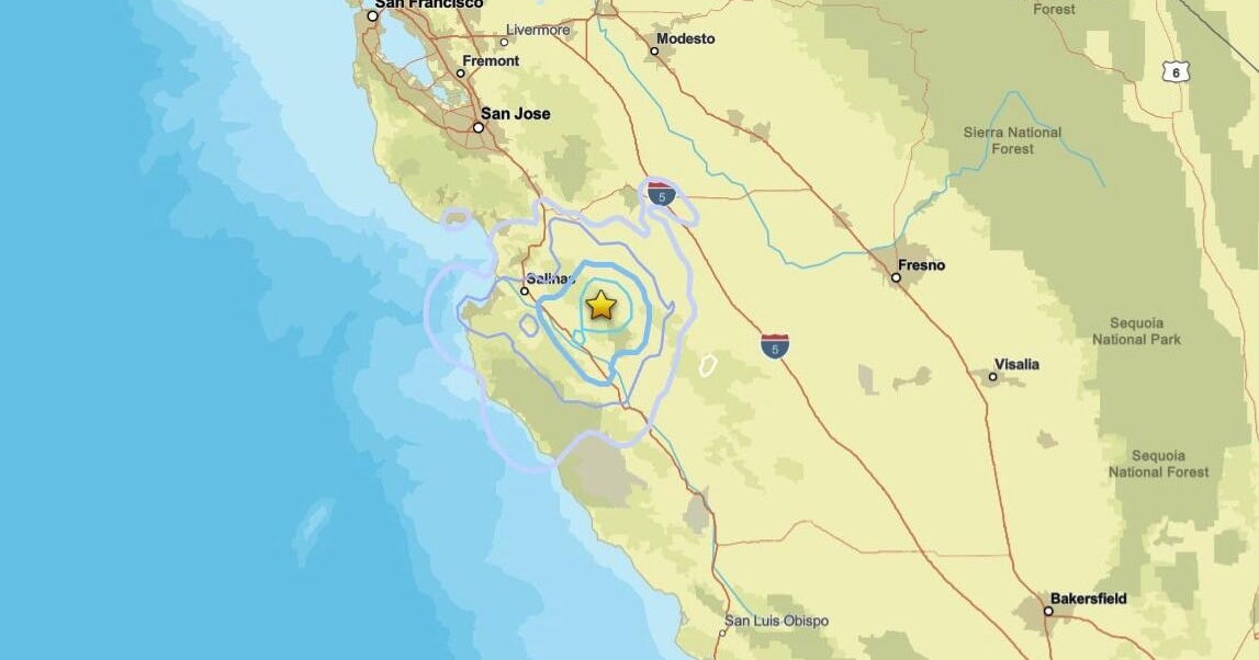 3.5 earthquake San Benito County