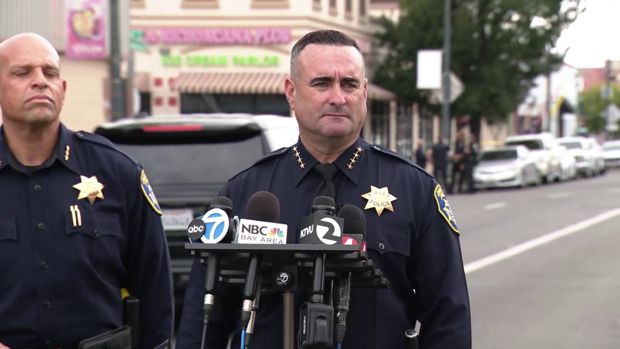 Oakland police chief with an update on a 'critical incident'