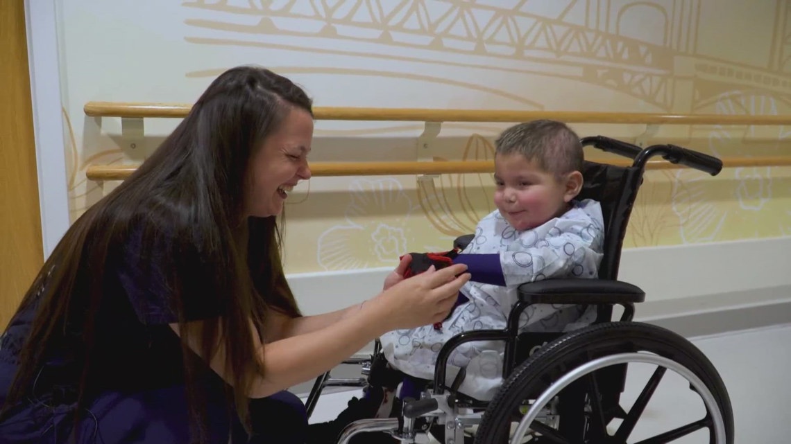 Shriners garment technician helps children heal through creativity and comfort