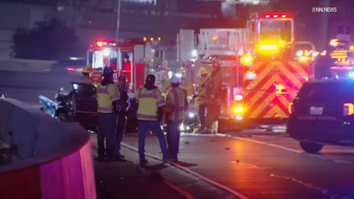 Person killed in wrongway driver crash on 405 Freeway, Hawthorne – NBC Los Angeles