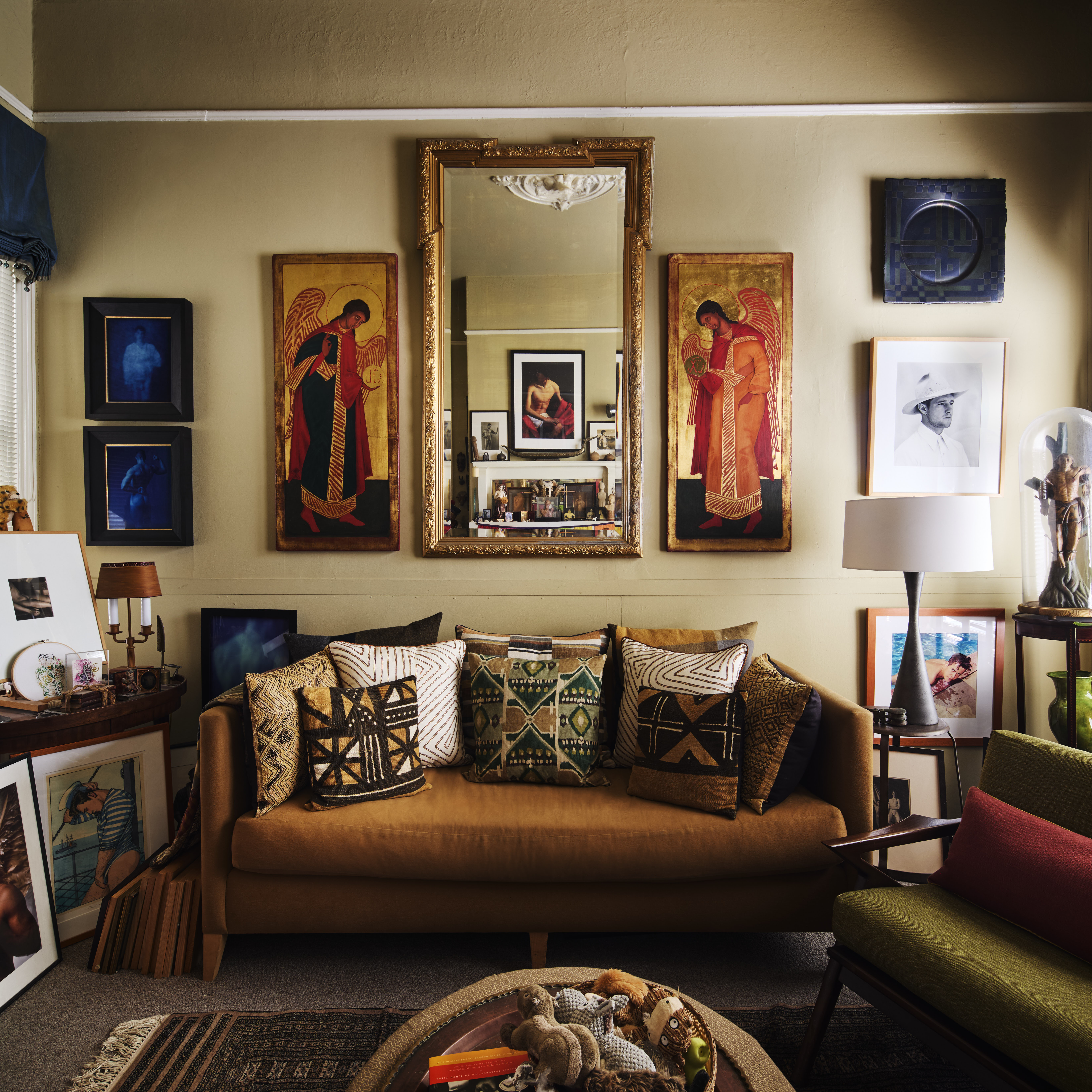 Ron Zuckerman San Francisco Apartment with a collection of nudes
