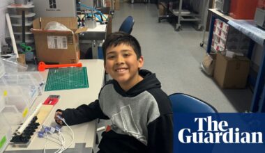 Father of boy rescued from California surf ‘forever grateful’ to teen lifeguard | California