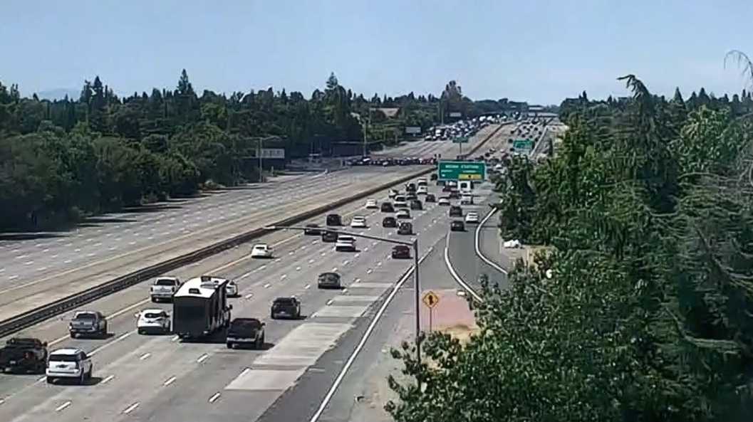 I-80 in Citrus Heights closed after shots fired during pursuit