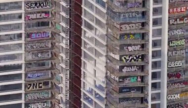 Cleanup set to begin at downtown Los Angeles' 'Graffiti Towers'