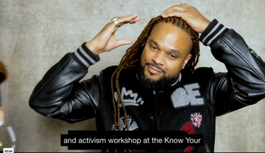 Brandan “BMike” Odoms Inspires Youth at Know Your Rights Camp Oakland To Use Art As Resistance