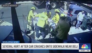 Witness recalls driver strike restaurant patrons after Boyle Heights crash – NBC Los Angeles