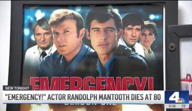 Randolph Mantooth, who played medic in NBC’s ‘Emergency!’, dies – NBC Los Angeles