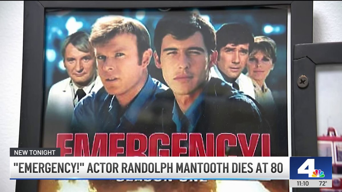 Randolph Mantooth, who played medic in NBC’s ‘Emergency!’, dies – NBC Los Angeles
