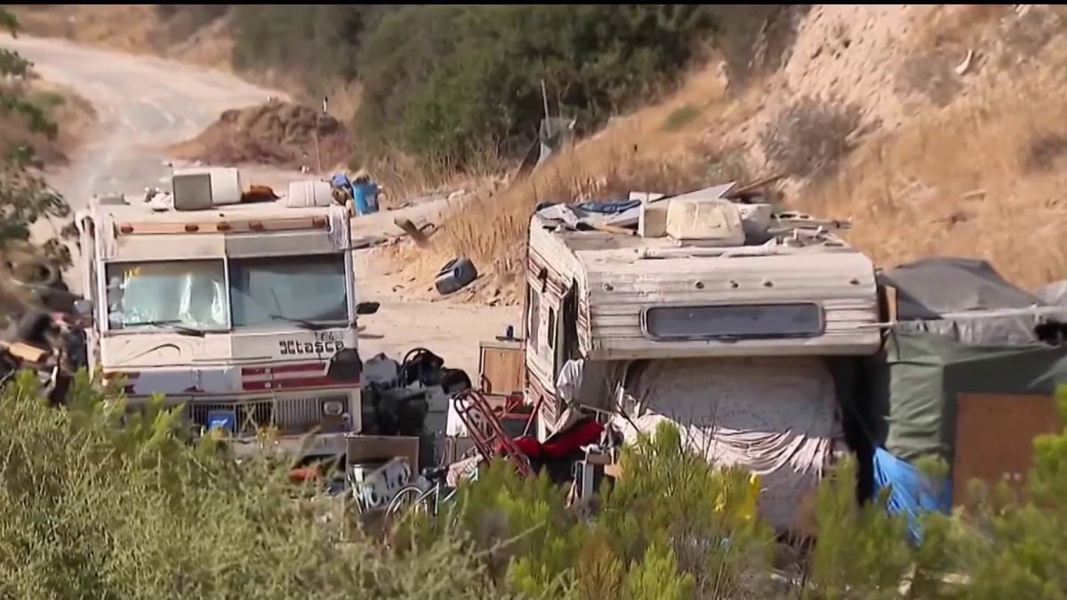 Growing RV encampment straddles San Diego and Chula Vista city lines – NBC 7 San Diego